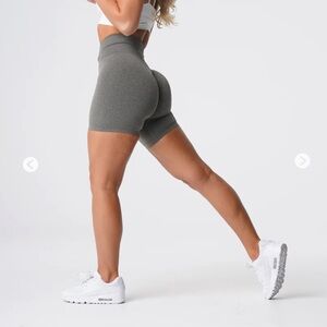 Khaki Green pro seamless shorts